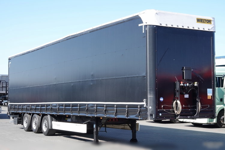 Wielton FIRANKA / MEGA / LOWDECK / OŚ PODNOSZONA / DACH PODNOSZONY zdjęcie 1