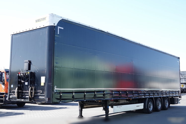 Wielton FIRANKA / MEGA / LOWDECK / OŚ PODNOSZONA / DACH PODNOSZONY zdjęcie 2