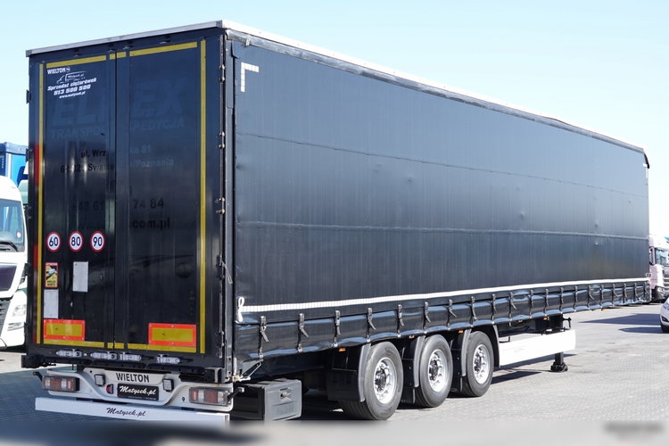 Wielton FIRANKA / MEGA / LOWDECK / OŚ PODNOSZONA / DACH PODNOSZONY zdjęcie 7