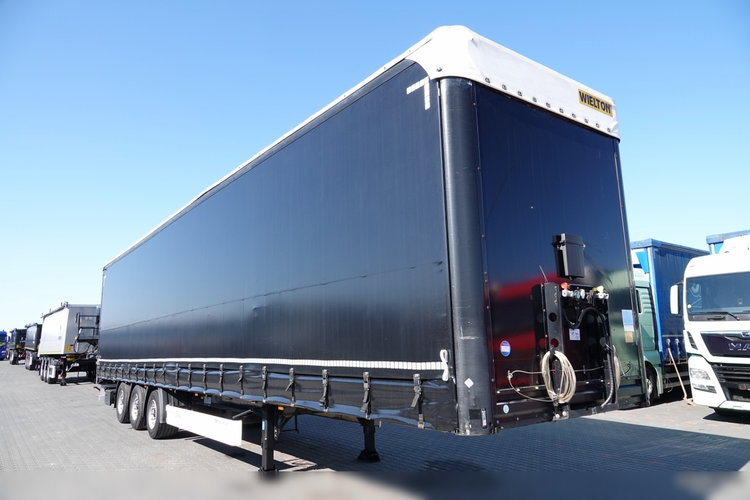 Wielton FIRANKA / MEGA / LOWDECK / OŚ PODNOSZONA / DACH PODNOSZONY zdjęcie 8