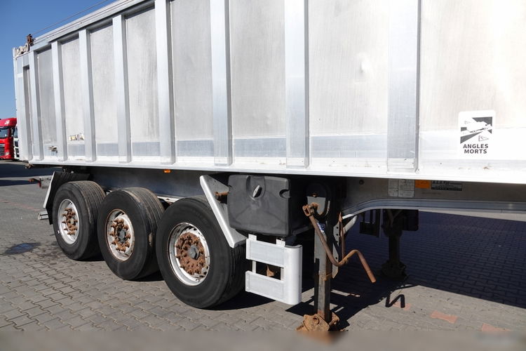 BENALU / WYWROTKA ALUMINIOWA 28 M3 / OŚ PODNOSZONA / WAGA 5100 KG zdjęcie 9