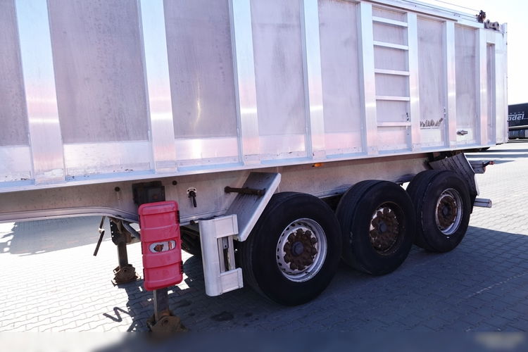 BENALU / WYWROTKA ALUMINIOWA 28 M3 / OŚ PODNOSZONA / WAGA 5100 KG zdjęcie 10