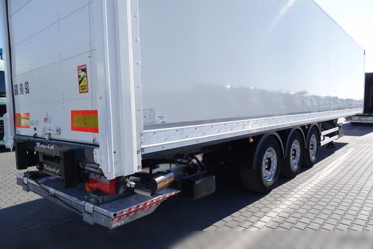 LECITRAILER / FIRANKA KONTENER / WINDA DHOLLANDIA / MOCNA PODŁOGA / OŚ PODNOSZONA  zdjęcie 13