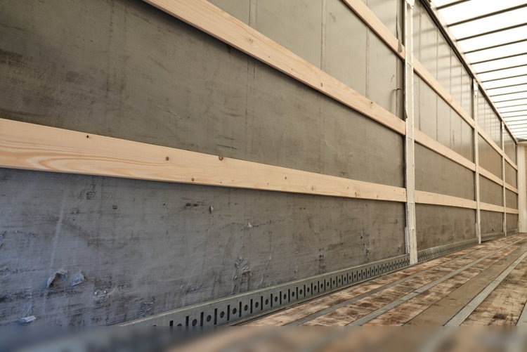 LECITRAILER / FIRANKA KONTENER / WINDA DHOLLANDIA / MOCNA PODŁOGA / OŚ PODNOSZONA  zdjęcie 15