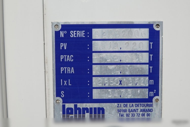 LECITRAILER / FIRANKA KONTENER / WINDA DHOLLANDIA / MOCNA PODŁOGA / OŚ PODNOSZONA  zdjęcie 27