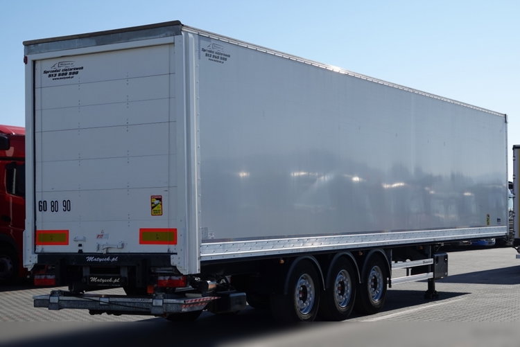 LECITRAILER / FIRANKA KONTENER / WINDA DHOLLANDIA / MOCNA PODŁOGA / OŚ PODNOSZONA  zdjęcie 7