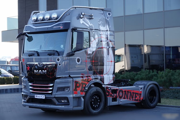 MAN TGX 18.510 / GX / RETARDER / LIMITED EDITION / OPONY 100% / CAŁY NA PODUSZKACH zdjęcie 3