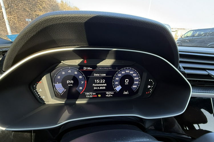 Audi Q3 Sportback 2.0tsi quattro 3xs-line panorama full led 19 tys km zamina 1.r.gwaranc zdjęcie 14