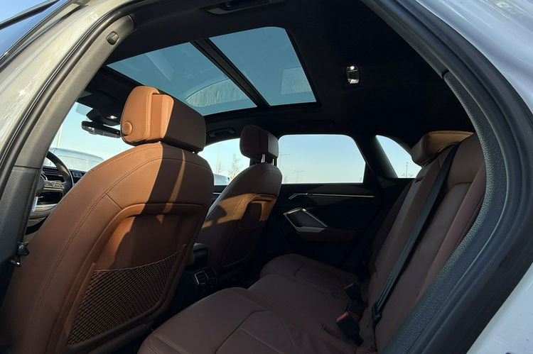 Audi Q3 Sportback 2.0tsi quattro 3xs-line panorama full led 19 tys km zamina 1.r.gwaranc zdjęcie 29