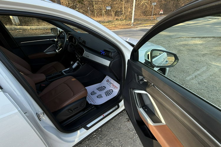 Audi Q3 Sportback 2.0tsi quattro 3xs-line panorama full led 19 tys km zamina 1.r.gwaranc zdjęcie 32