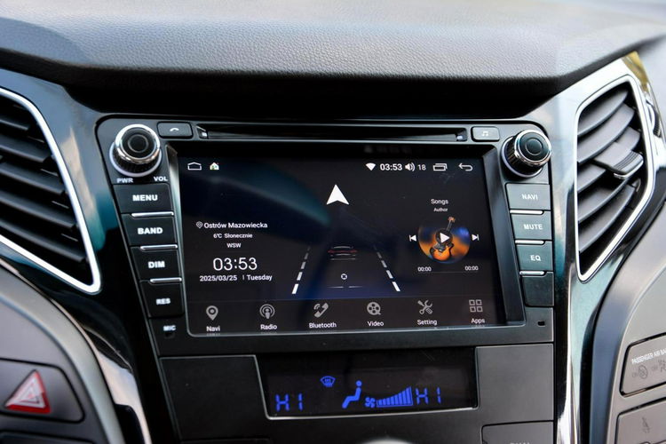 Hyundai i40 2.0(177KM) Ledy Duza Navi Keyless go Kamera El. fotela 2xParktr. zdjęcie 27
