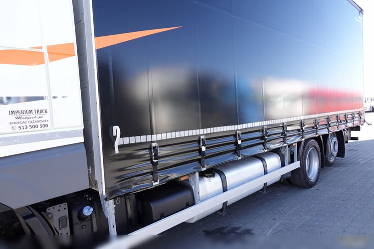 DAF XF 480 / 6x2 / 60m3 / FIRANKA 7.75 m / SOLÓWKA / OŚ PODNOSZONA / KLIMA POSTOJOWA / PO KONTRAKCIE SERWISOWYM zdjęcie 13