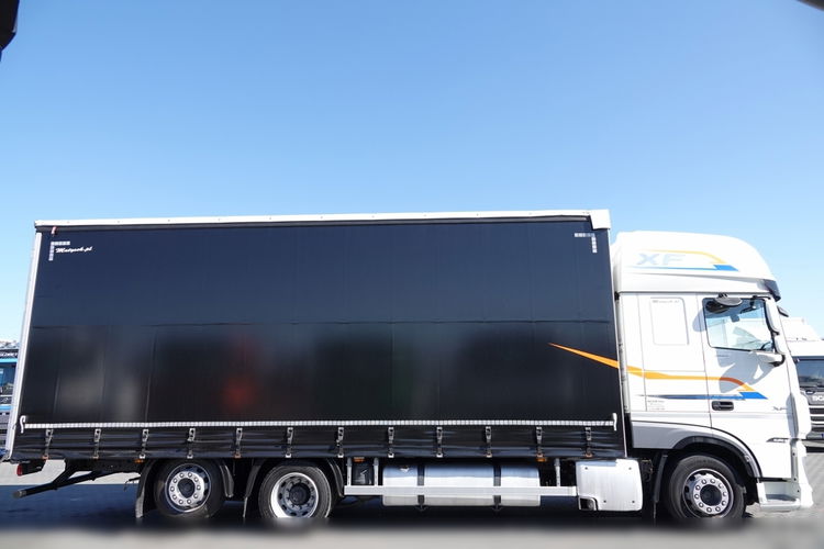 DAF XF 480 / 6x2 / 60m3 / FIRANKA 7.75 m / SOLÓWKA / OŚ PODNOSZONA / KLIMA POSTOJOWA / PO KONTRAKCIE SERWISOWYM zdjęcie 18