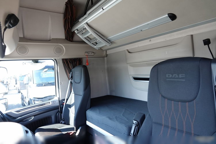 DAF XF 480 / 6x2 / 60m3 / FIRANKA 7.75 m / SOLÓWKA / OŚ PODNOSZONA / KLIMA POSTOJOWA / PO KONTRAKCIE SERWISOWYM zdjęcie 35