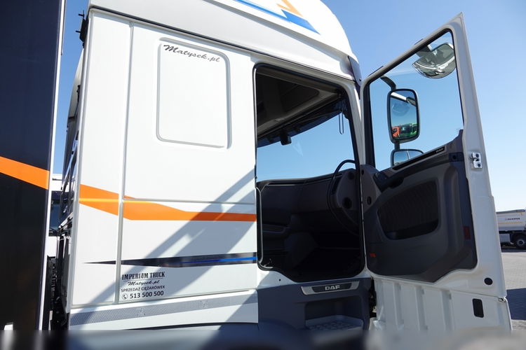 DAF XF 480 / 6x2 / 60m3 / FIRANKA 7.75 m / SOLÓWKA / OŚ PODNOSZONA / KLIMA POSTOJOWA / PO KONTRAKCIE SERWISOWYM zdjęcie 46