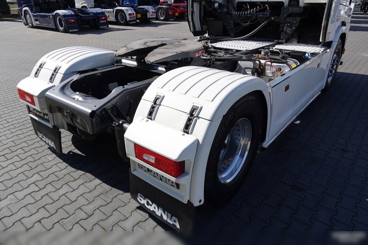 Scania S 500 / HYDRAULIKA / RETARDER / CAŁA NA PODUSZKACH / KLIMA POSTOJOWA / SKÓRY / ALUFELGI / FULL OPCJA / PO KONTRAKCIE SERWISOWYM zdjęcie 16