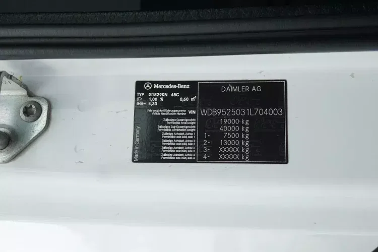 Mercedes AXOR / 1829 / E 5 / WYWROTKA + HDS / ROTATOR / HYDROBURTA / MANUAL zdjęcie 11