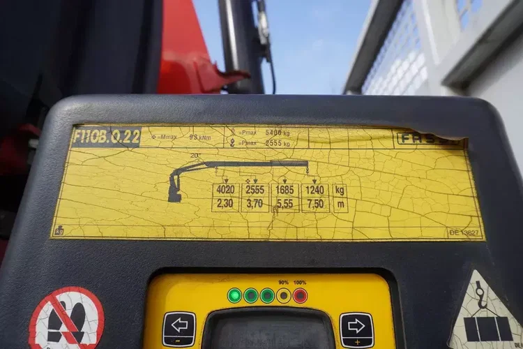 Mercedes Arocs 1830 / 116 tys. km / Hds Fassi F110 4 t zdjęcie 16