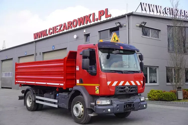 Renault D14 / 18.000 km / Wywrotka 3-stronna zdjęcie 5