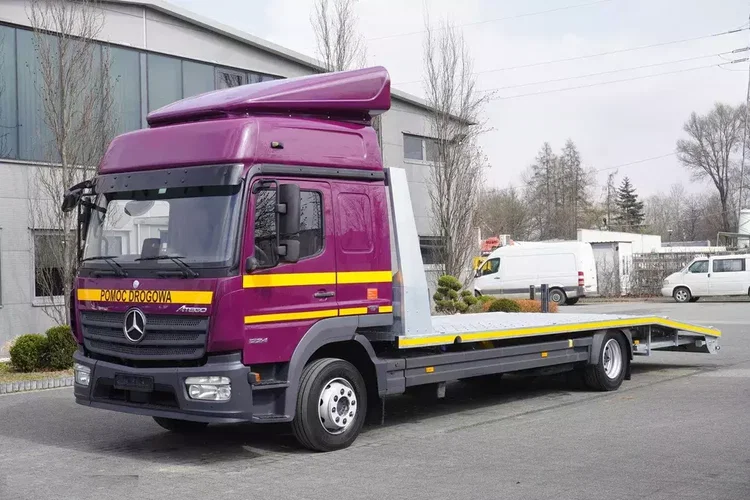 Mercedes Atego 1224 / NOWA LAWETA Ocynkowana zdjęcie 1