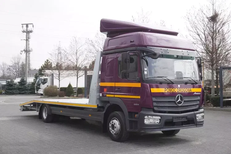 Mercedes Atego 1224 / NOWA LAWETA Ocynkowana zdjęcie 11
