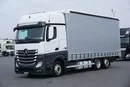 Mercedes ACTROS / 2542 / ACC / EURO 6 / FIRANKA / 18 PALET / OŚ SKRĘTNA zdjęcie 1