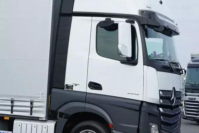 Mercedes ACTROS / 2542 / ACC / EURO 6 / FIRANKA / 18 PALET / OŚ SKRĘTNA zdjęcie 30
