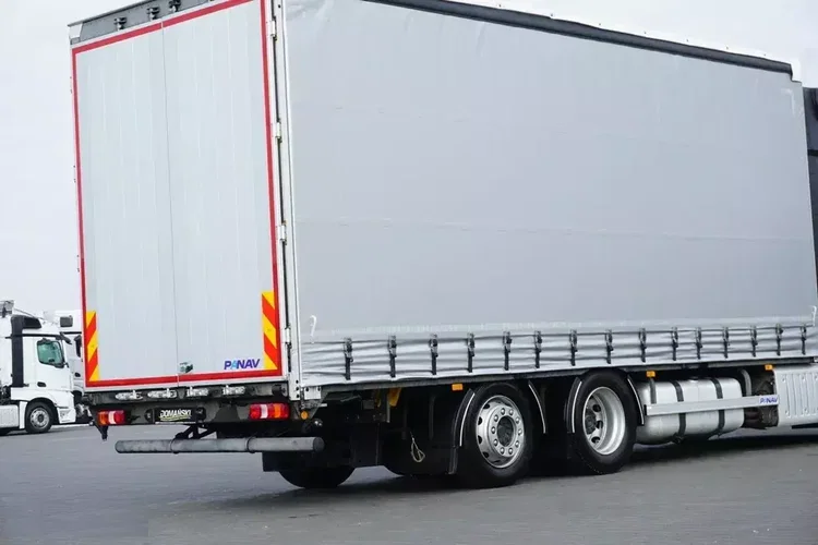 Mercedes ACTROS / 2542 / ACC / EURO 6 / FIRANKA / 18 PALET / OŚ SKRĘTNA zdjęcie 33