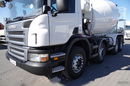 Scania P 360 / 8x4 / BETONOMIESZARKA / GRUSZKA / LIEBHERR / 9m3 / MANUAL zdjęcie 12
