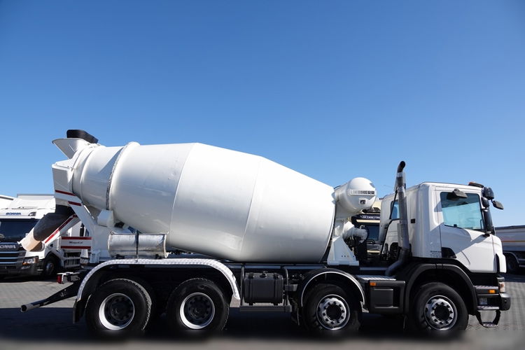 Scania P 360 / 8x4 / BETONOMIESZARKA / GRUSZKA / LIEBHERR / 9m3 / MANUAL zdjęcie 18