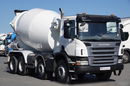 Scania P 360 / 8x4 / BETONOMIESZARKA / GRUSZKA / LIEBHERR / 9m3 / MANUAL zdjęcie 1