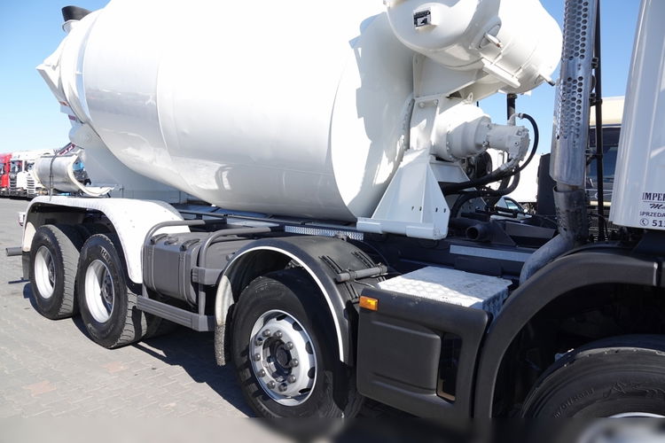 Scania P 360 / 8x4 / BETONOMIESZARKA / GRUSZKA / LIEBHERR / 9m3 / MANUAL zdjęcie 19