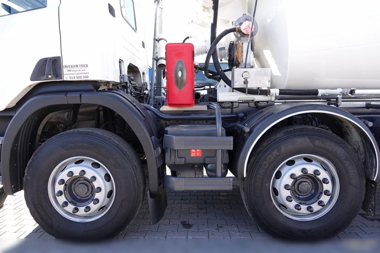 Scania P 360 / 8x4 / BETONOMIESZARKA / GRUSZKA / LIEBHERR / 9m3 / MANUAL zdjęcie 28