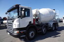 Scania P 360 / 8x4 / BETONOMIESZARKA / GRUSZKA / LIEBHERR / 9m3 / MANUAL zdjęcie 4