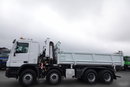 Mercedes -BENZ ACTROS 3241 / 8X4 / 2 STR WYWROTKA HYDROBURTA / BORMATIC / + HDS PALFINGER PK 18002-EH  / EPS + SPRZĘGŁO / SPROWADZONY zdjęcie 21
