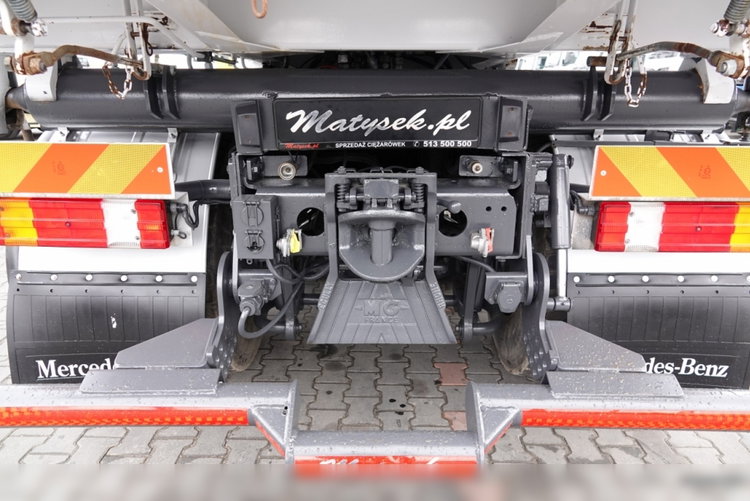 Mercedes -BENZ ACTROS 3241 / 8X4 / 2 STR WYWROTKA HYDROBURTA / BORMATIC / + HDS PALFINGER PK 18002-EH  / EPS + SPRZĘGŁO / SPROWADZONY zdjęcie 24