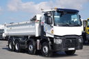 Renault C 430 / 8x4 / WYWROTKA MEILLER  + HYDROBURTA / BORDMATIC / SPROWADZONY zdjęcie 15