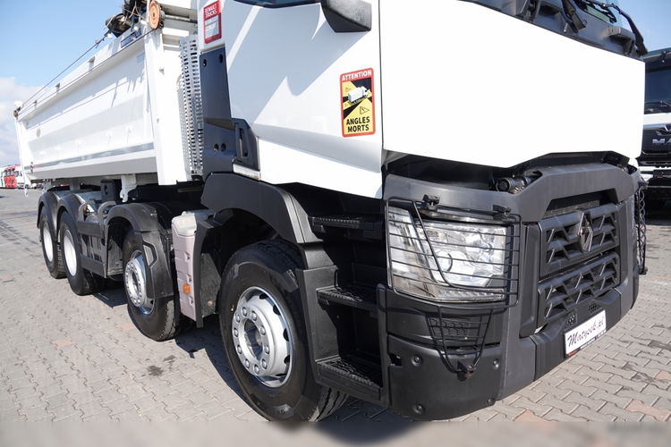 Renault C 430 / 8x4 / WYWROTKA MEILLER  + HYDROBURTA / BORDMATIC / SPROWADZONY zdjęcie 16