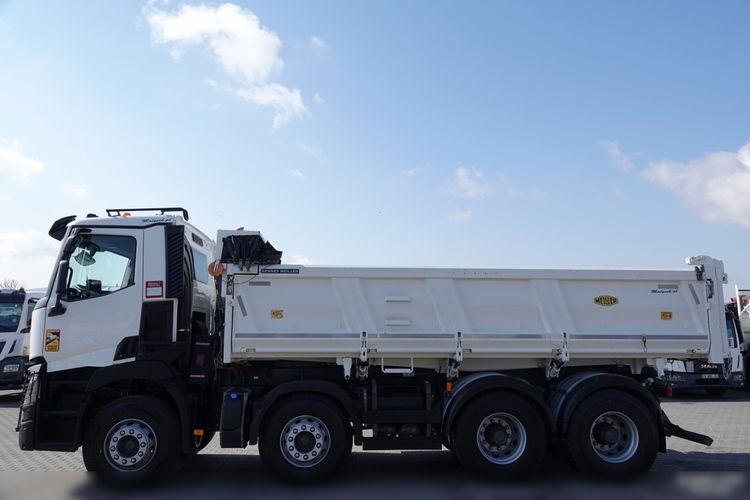 Renault C 430 / 8x4 / WYWROTKA MEILLER  + HYDROBURTA / BORDMATIC / SPROWADZONY zdjęcie 19