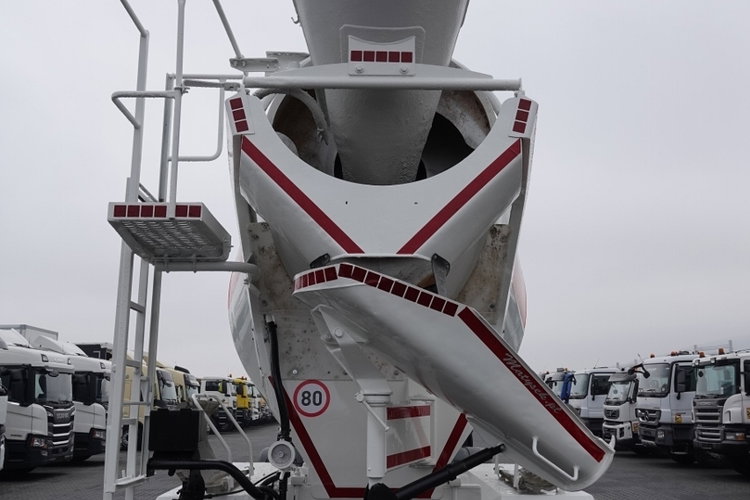 MAN TGS 32.400 / 8X4 / GRUSZKA / BETONOMIESZARKA / 9 M3 / SCHWING STETTER / OPONY 100% / ALUFELGI / SPROWADZONY zdjęcie 14