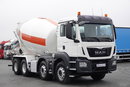 MAN TGS 32.400 / 8X4 / GRUSZKA / BETONOMIESZARKA / 9 M3 / SCHWING STETTER / OPONY 100% / ALUFELGI / SPROWADZONY zdjęcie 8