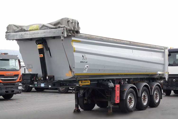 Wielton WYWROTKA / STALOWA / 25m3 / HP RYNNA / OŚ PODNOSZONA / SAF  zdjęcie 3
