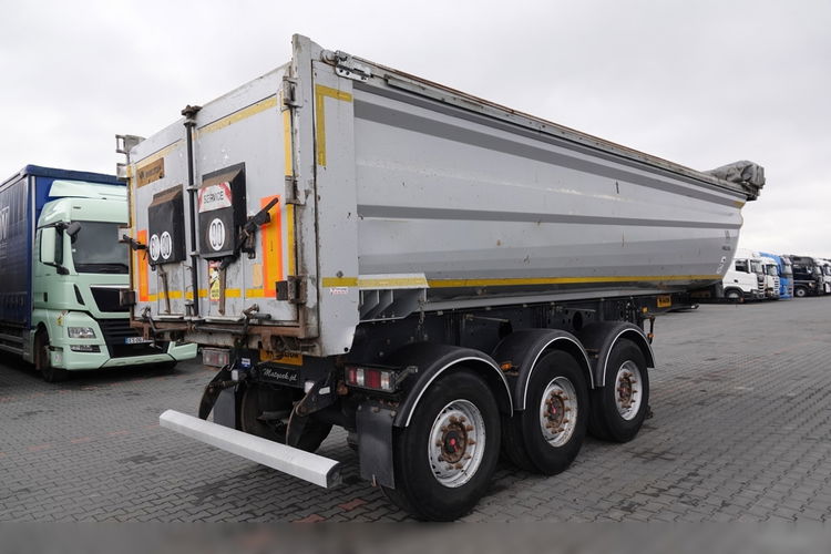 Wielton WYWROTKA / STALOWA / 25m3 / HP RYNNA / OŚ PODNOSZONA / SAF  zdjęcie 7