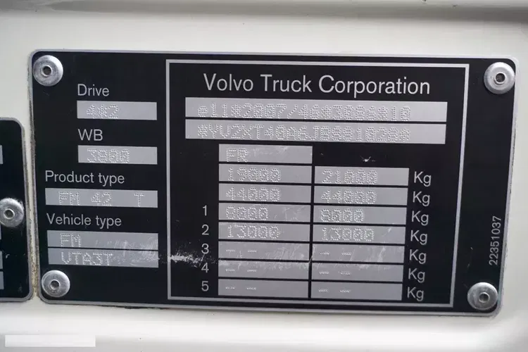 Volvo FMX / 500 / EURO 6 / ACC / GLBETROTTER / MAŁY PRZEBIEG zdjęcie 11