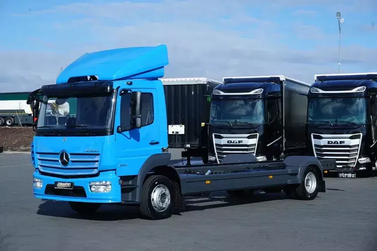 Mercedes ATEGO / 1224 / ACC / EURO 6 / PODWOZIE DO ZABUDOWY / DŁ. 7.6 M zdjęcie 1