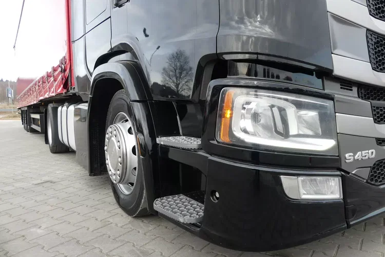 Scania S450 + SCHMITZ FIRANKA / ZESTAW MEGA / RETARDER / zdjęcie 12