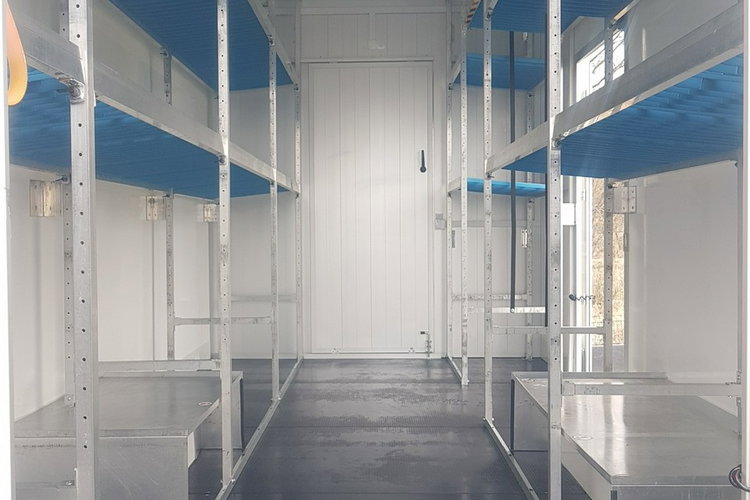 Iveco Daily KONTENER NISKOPODŁOGOWY 4.43x2.23x2.42 SKLEP BAR FOODTRUCK KAMPER AC zdjęcie 17