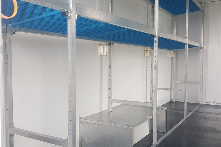 Iveco Daily KONTENER NISKOPODŁOGOWY 4.43x2.23x2.42 SKLEP BAR FOODTRUCK KAMPER AC zdjęcie 18