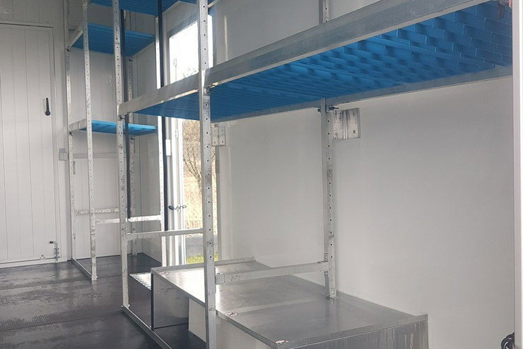 Iveco Daily KONTENER NISKOPODŁOGOWY 4.43x2.23x2.42 SKLEP BAR FOODTRUCK KAMPER AC zdjęcie 19