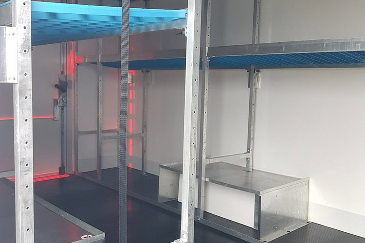 Iveco Daily KONTENER NISKOPODŁOGOWY 4.43x2.23x2.42 SKLEP BAR FOODTRUCK KAMPER AC zdjęcie 25